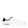 BOSS leren sneakers wit