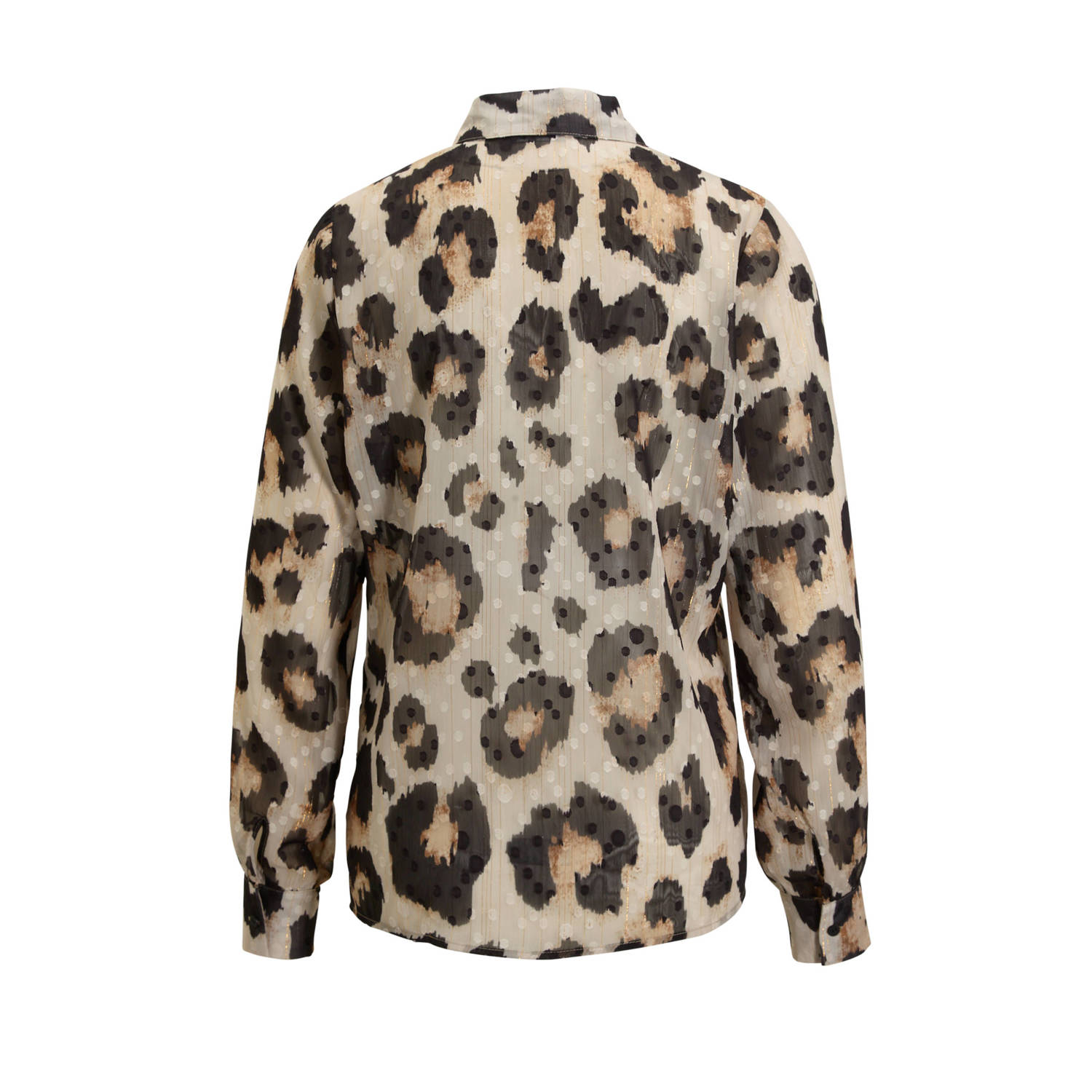 Geisha blouse bruin