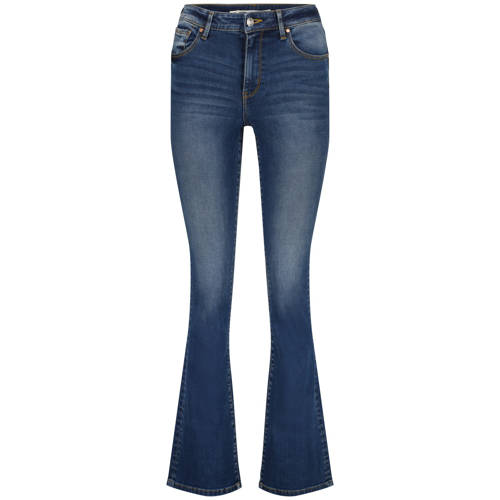 Raizzed high waist flared jeans Faye dark blue denim afbeelding