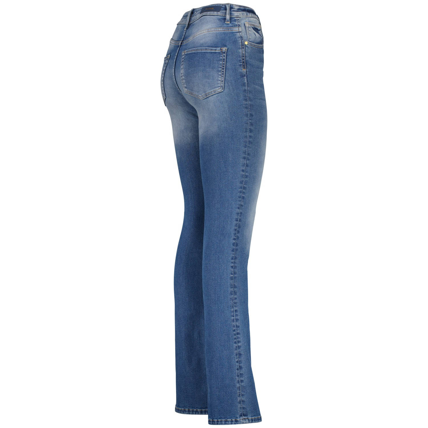 Raizzed high waist bootcut jeans medium blue denim