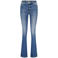 Raizzed high waist bootcut jeans medium blue denim