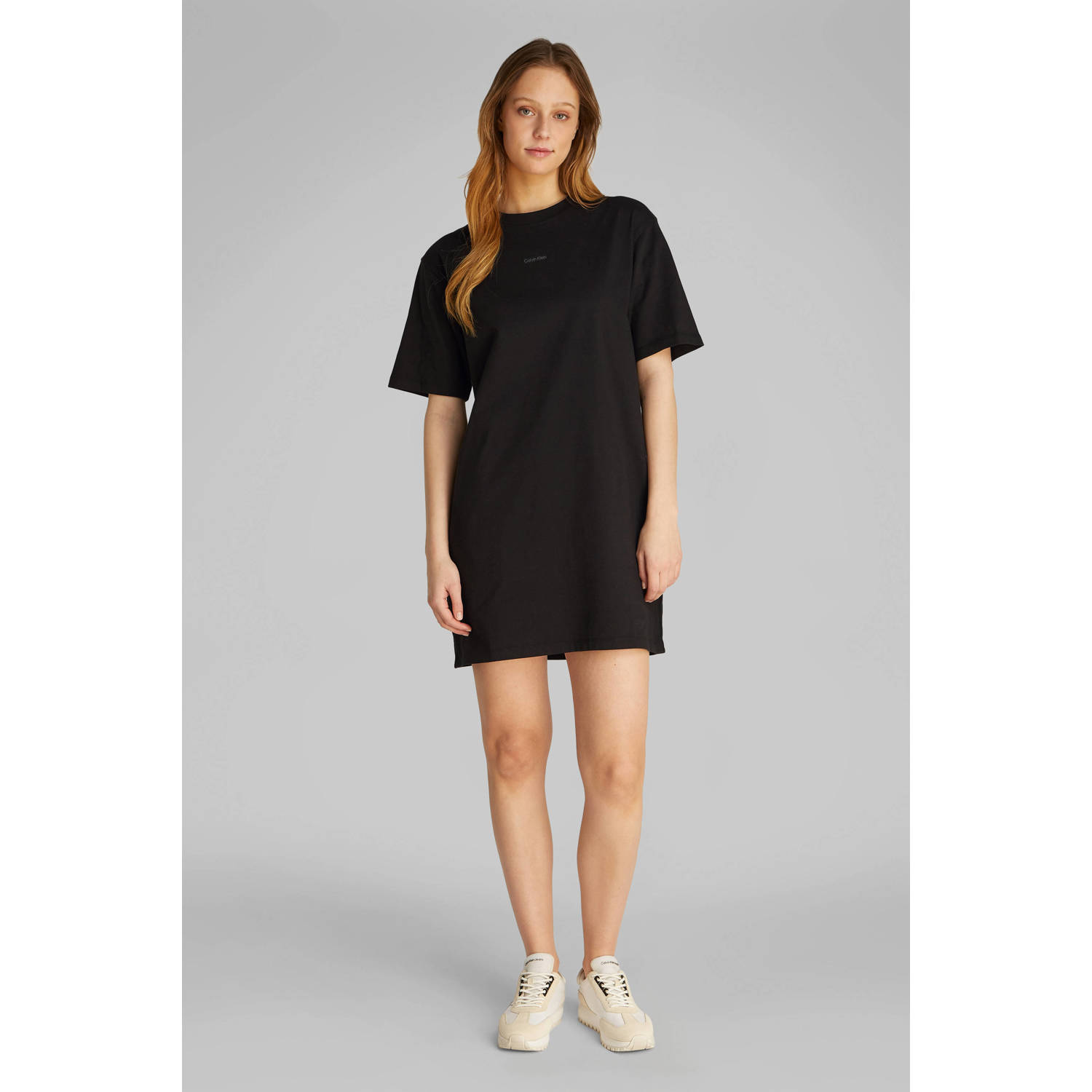 CALVIN KLEIN JEANS T-shirtjurk zwart