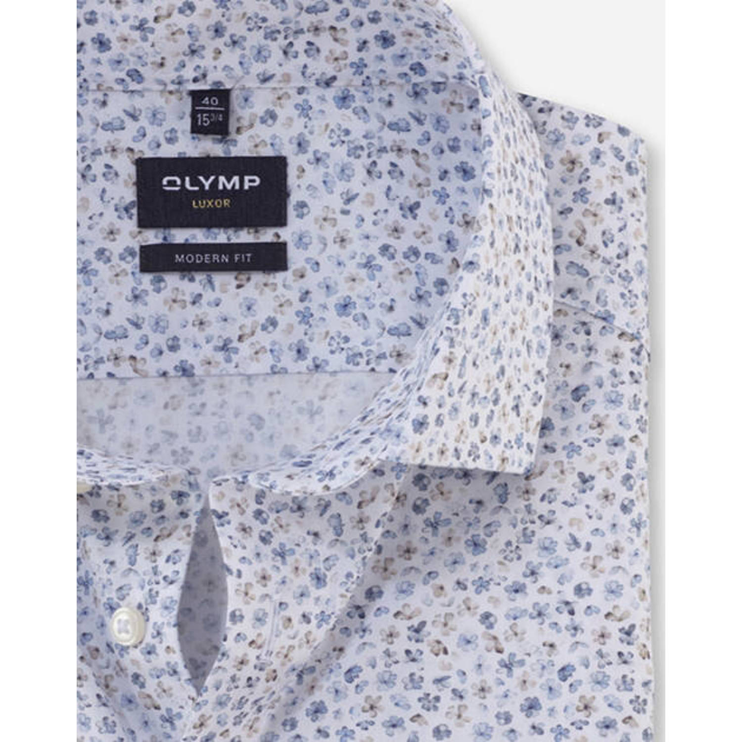 Olymp casual overhemd wit