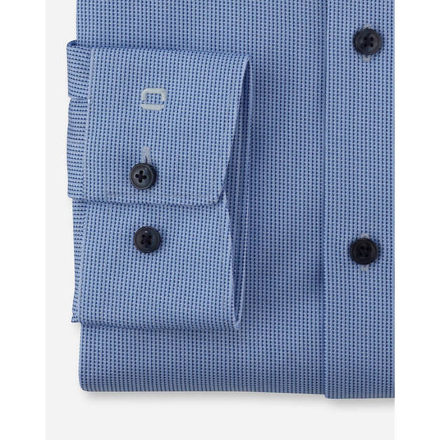 Olymp casual overhemd blauw