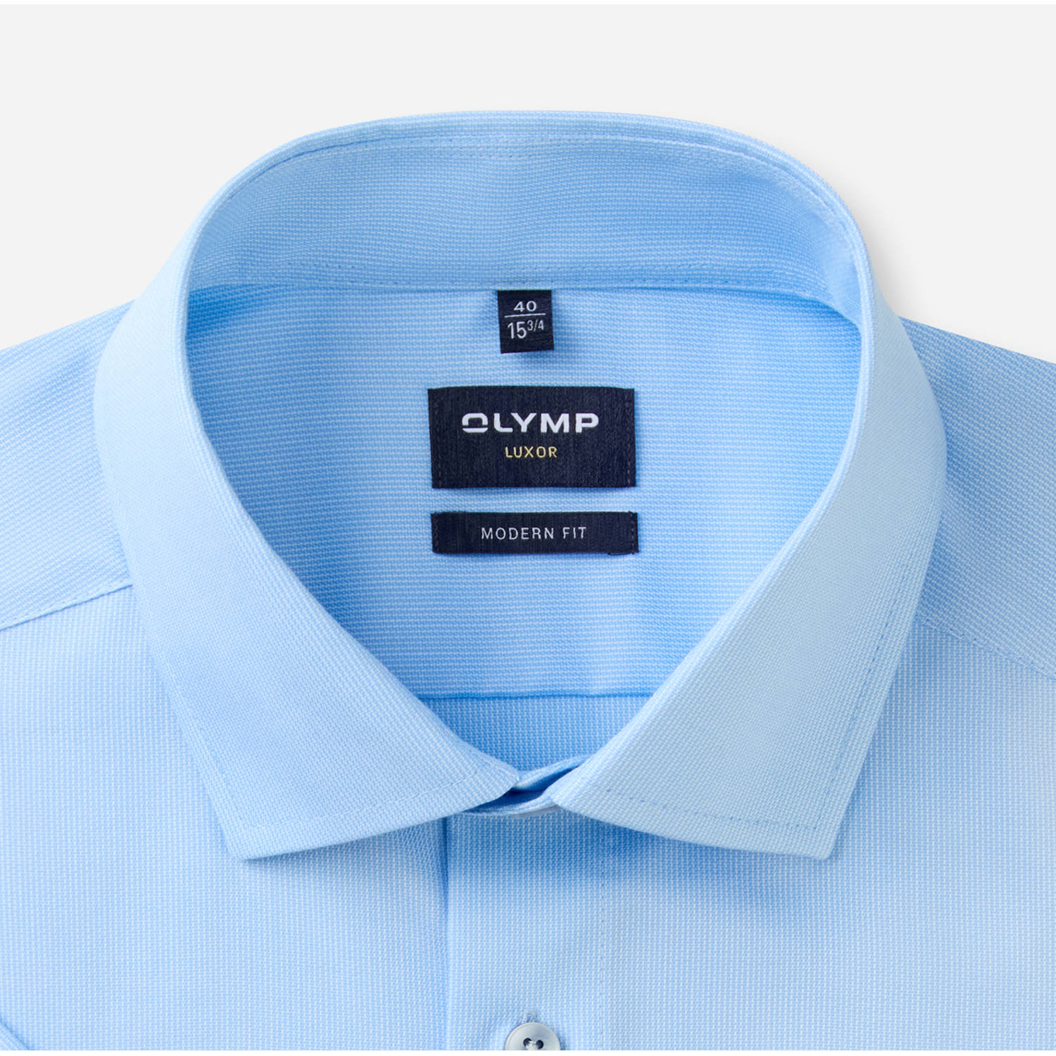 Olymp casual overhemd lichtblauw