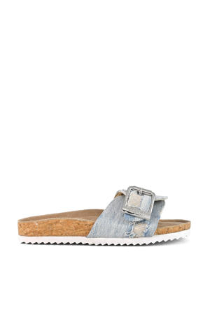   slippers blauw