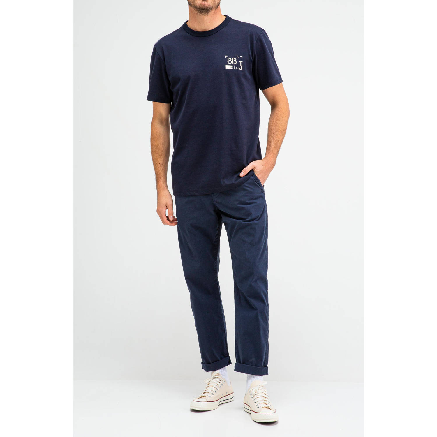 Butcher of Blue T-shirt donkerblauw