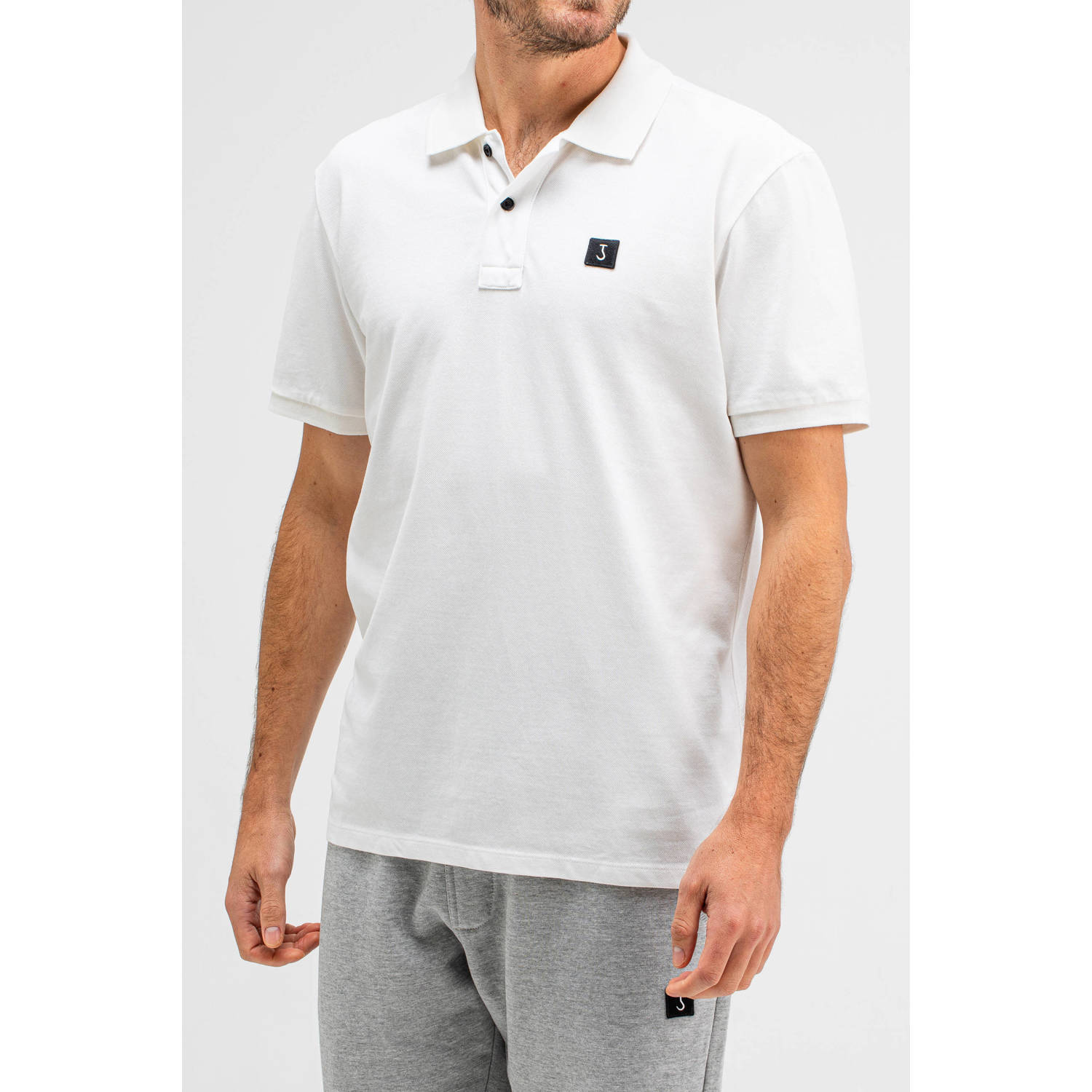 BUTCHER OF BLUE Heren Polo's & T-shirts Army Pique Polo Wit