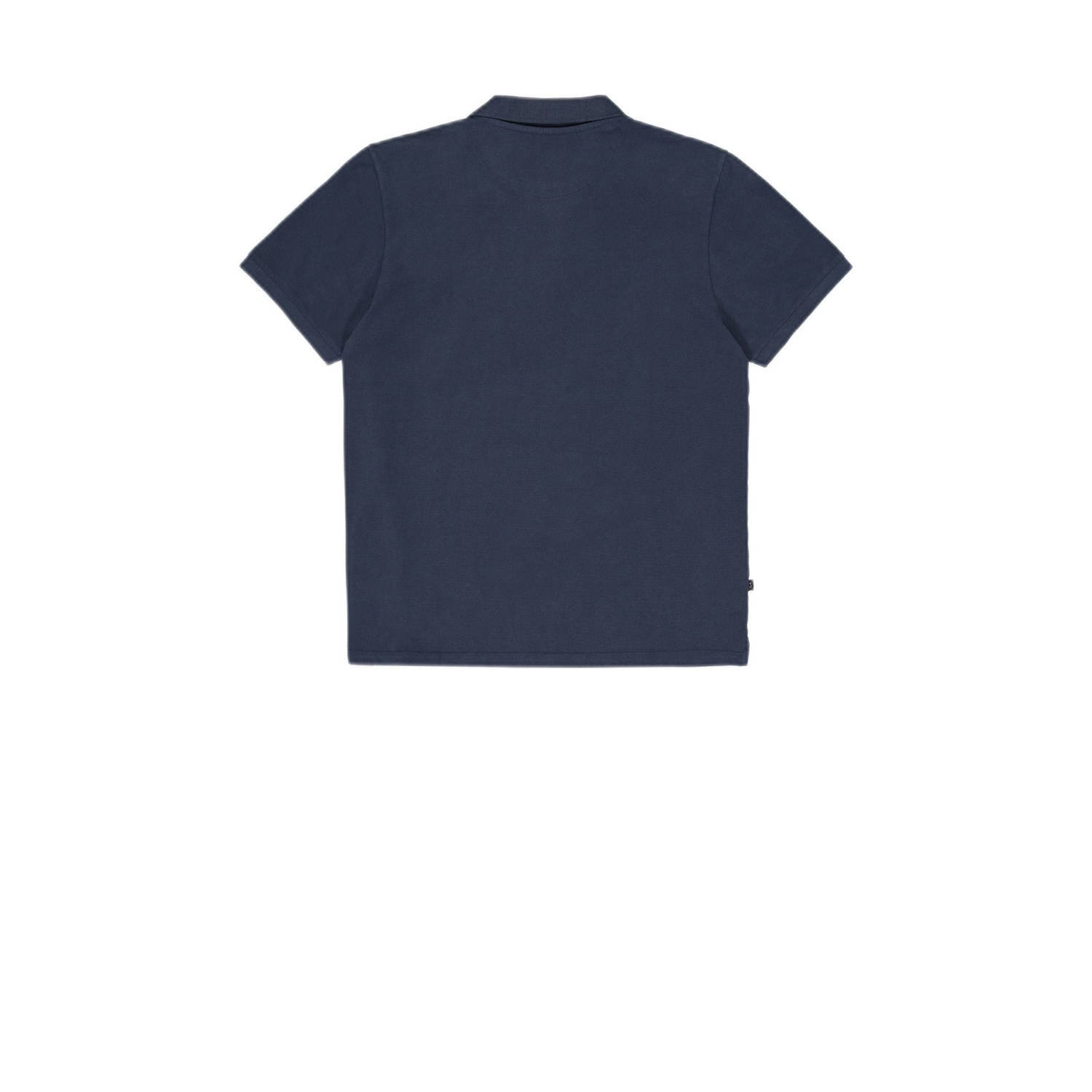 Butcher of Blue polo donkerblauw