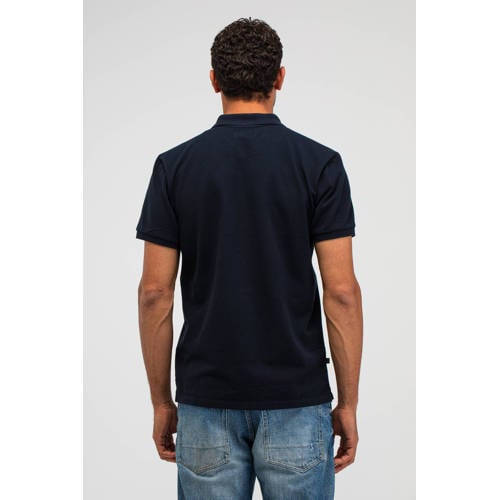 Butcher of Blue polo donkerblauw afbeelding