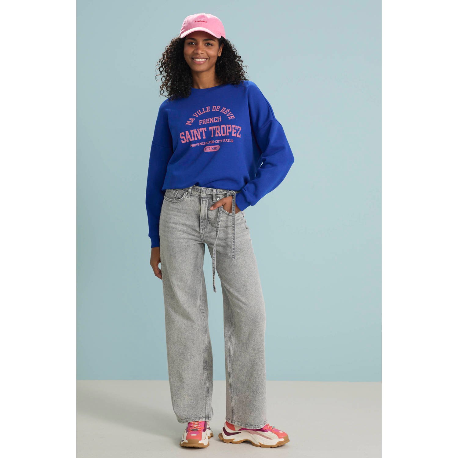 VERO MODA sweater blauw