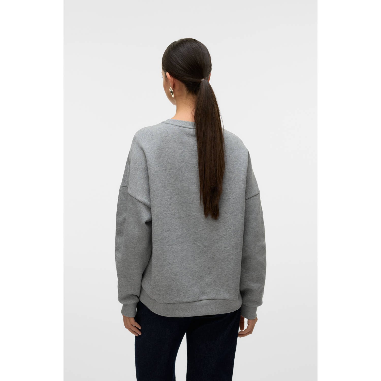 VERO MODA sweater grijs