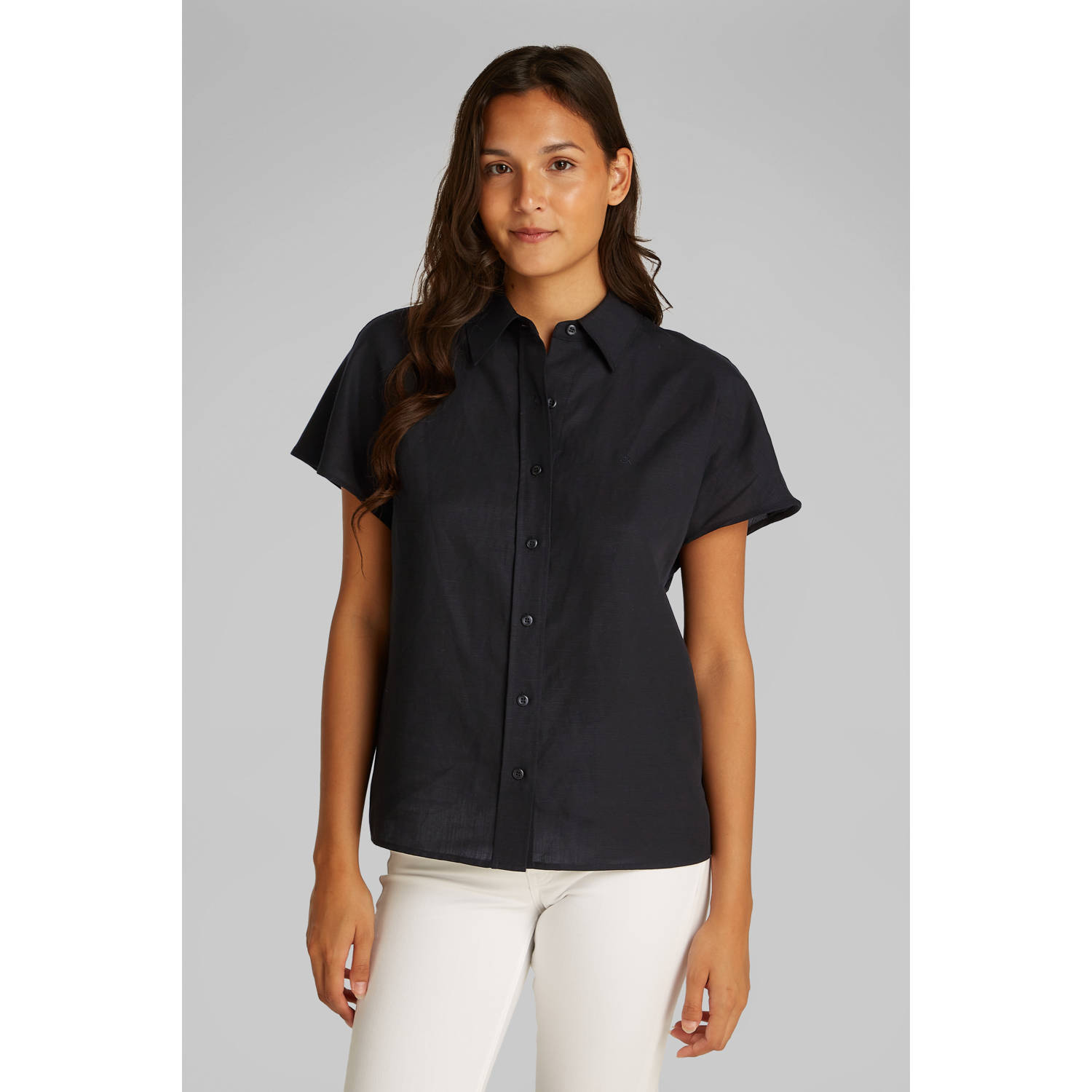 Calvin Klein blouse zwart