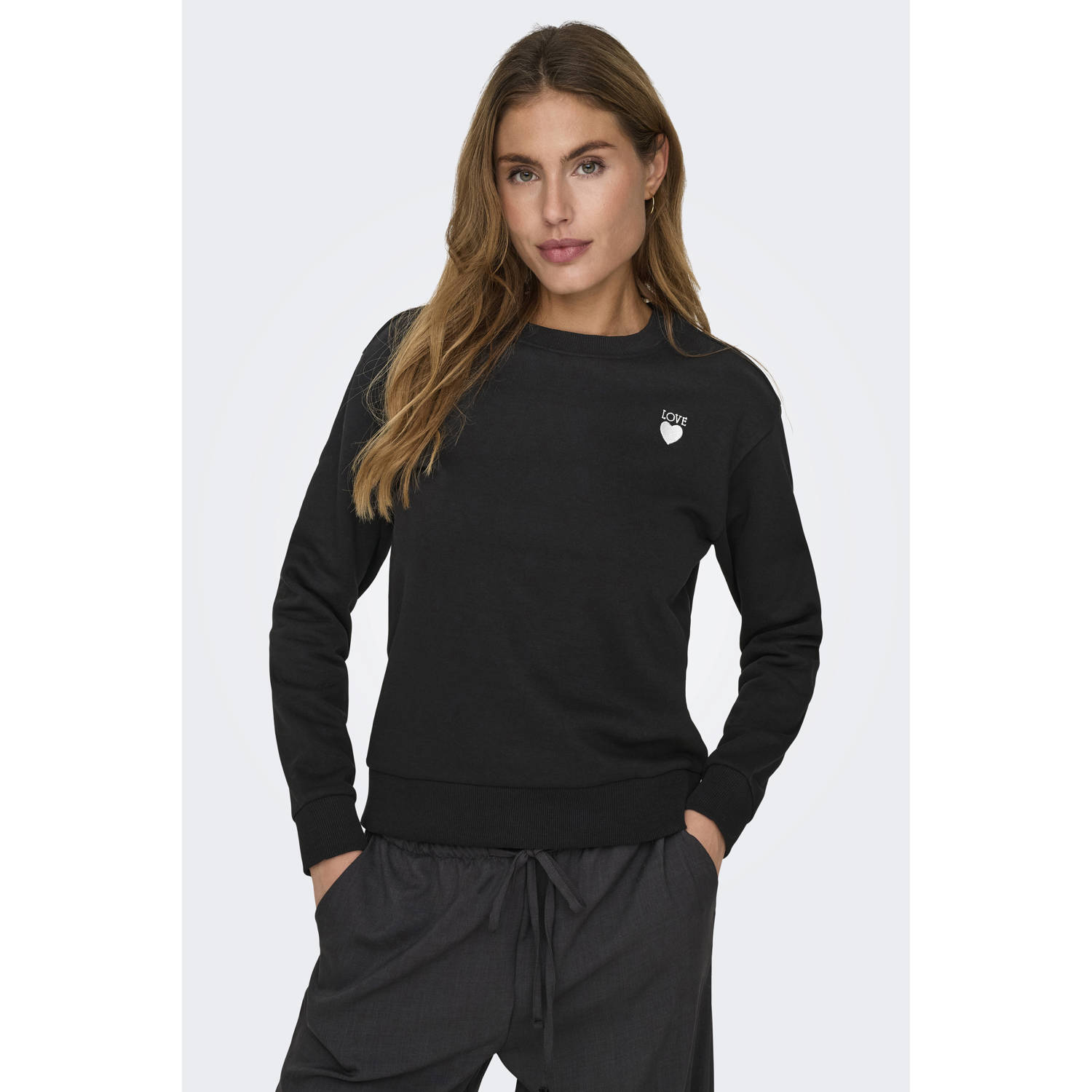 JDY sweater zwart