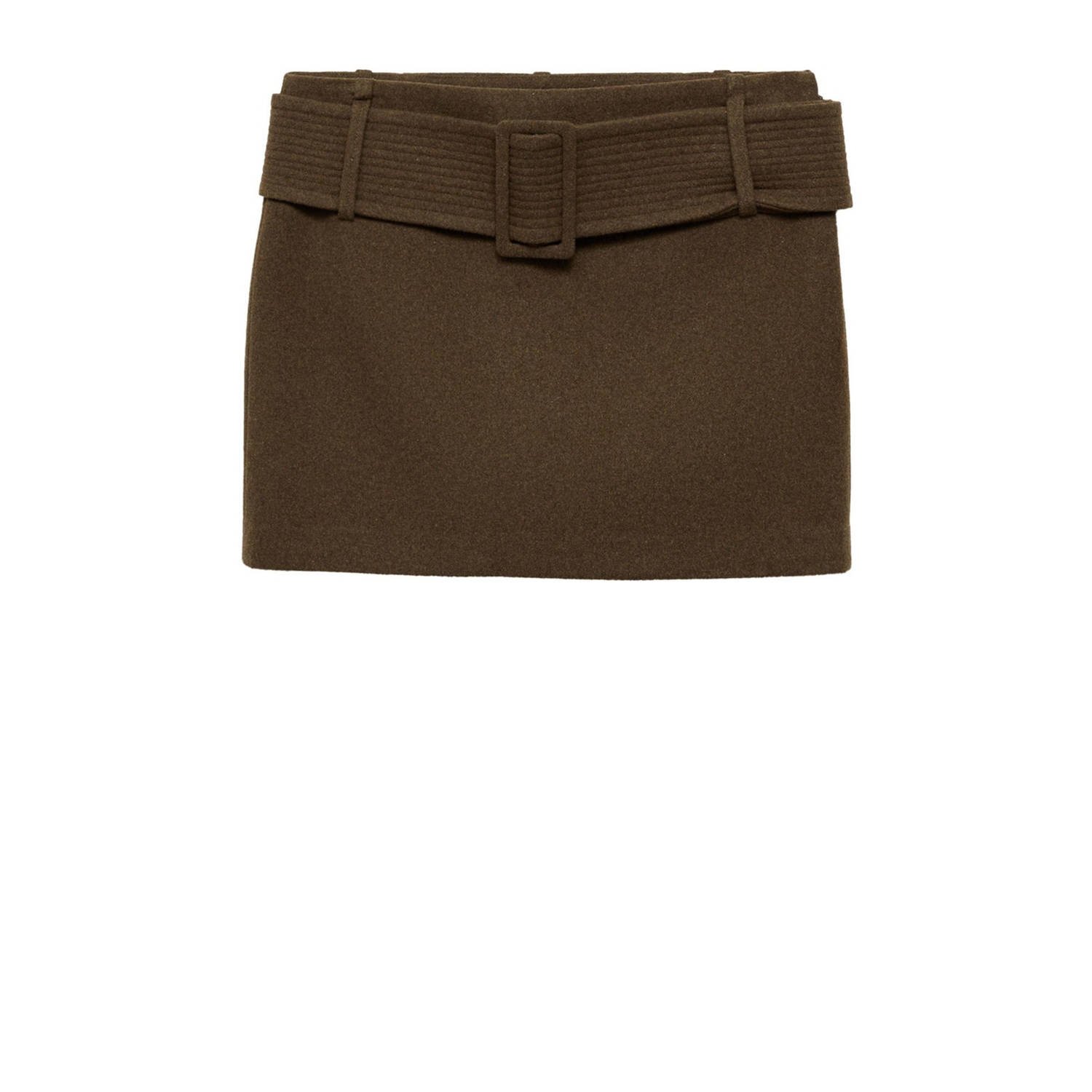 Mango mini rok bruin