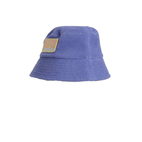 Me & My Monkey buckethat van badstof paars afbeelding