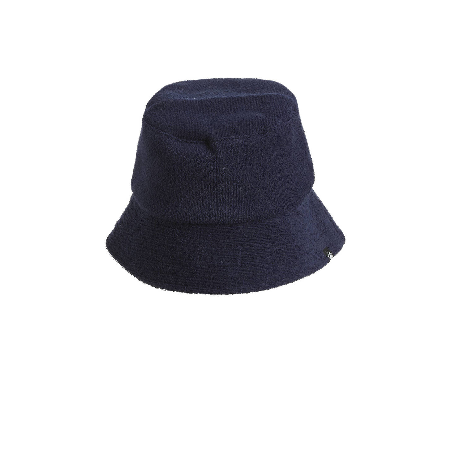 Me & My Monkey buckethat van badstof donkerblauw