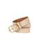 Petrol industries Plus Size leren riem beige