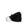 Legend suede riem zwart