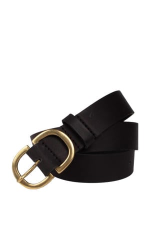 leren riem zwart