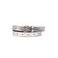 Legend metallic leren riem zilverkleurig
