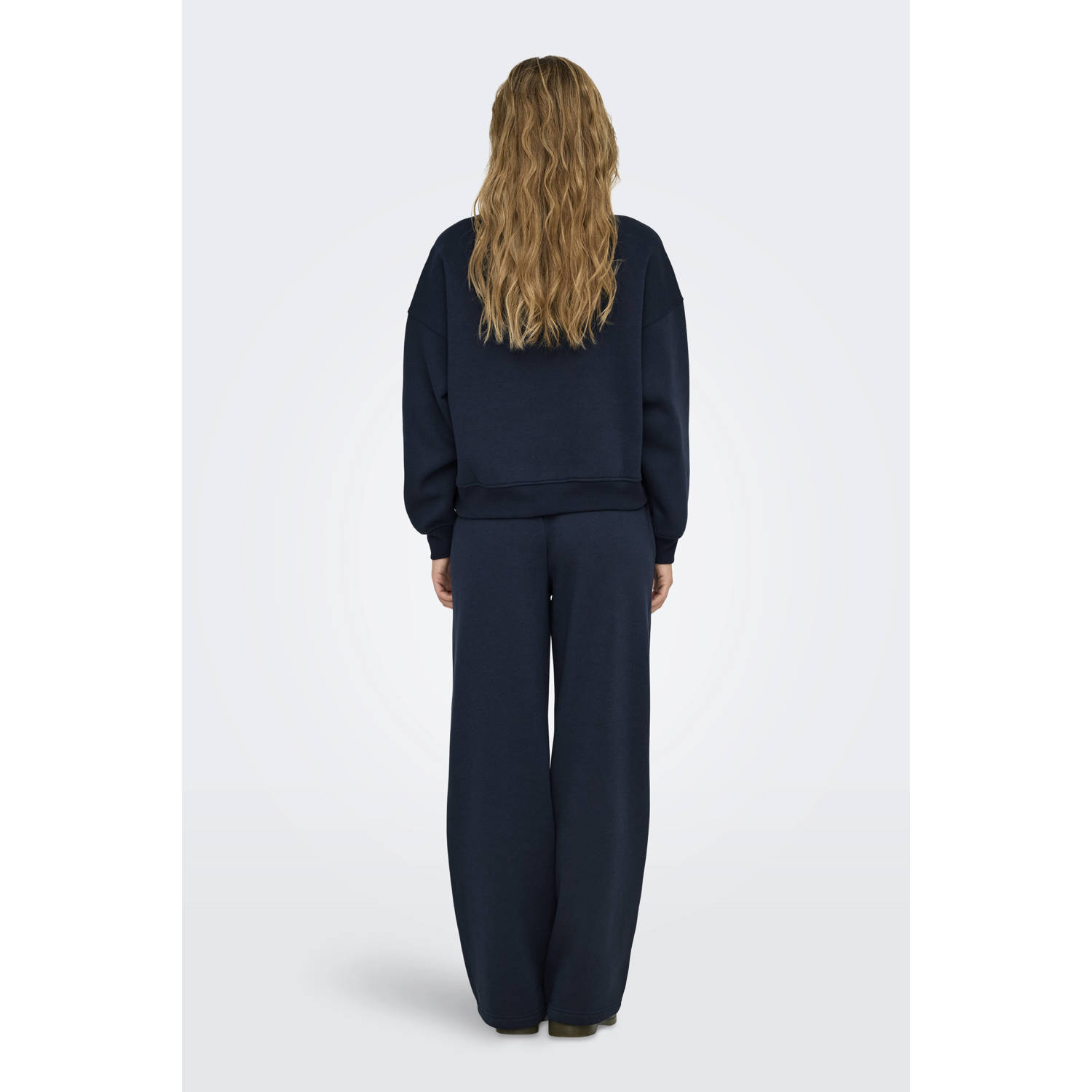 ONLY sweater ONLBEST donkerblauw