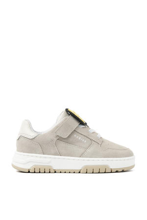 Basket Court Jr  leren sneakers grijs