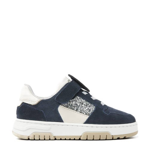 Nubikk Basket Court Jr suède sneakers donkerblauw afbeelding