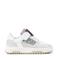 Nubikk Basket Court Jr leren sneakers wit/zilver