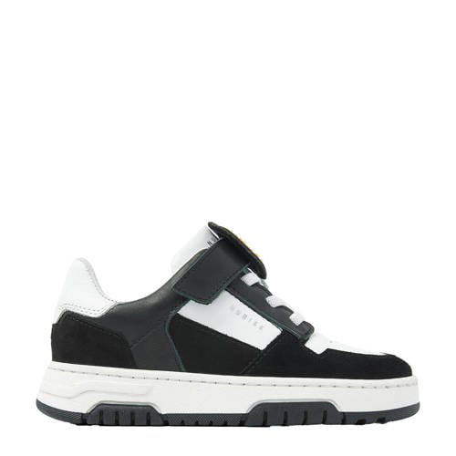 Nubikk Basket Court Jr leren sneakers zwart/wit afbeelding