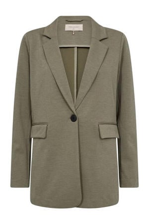 rechtvallende blazer FQNANNI