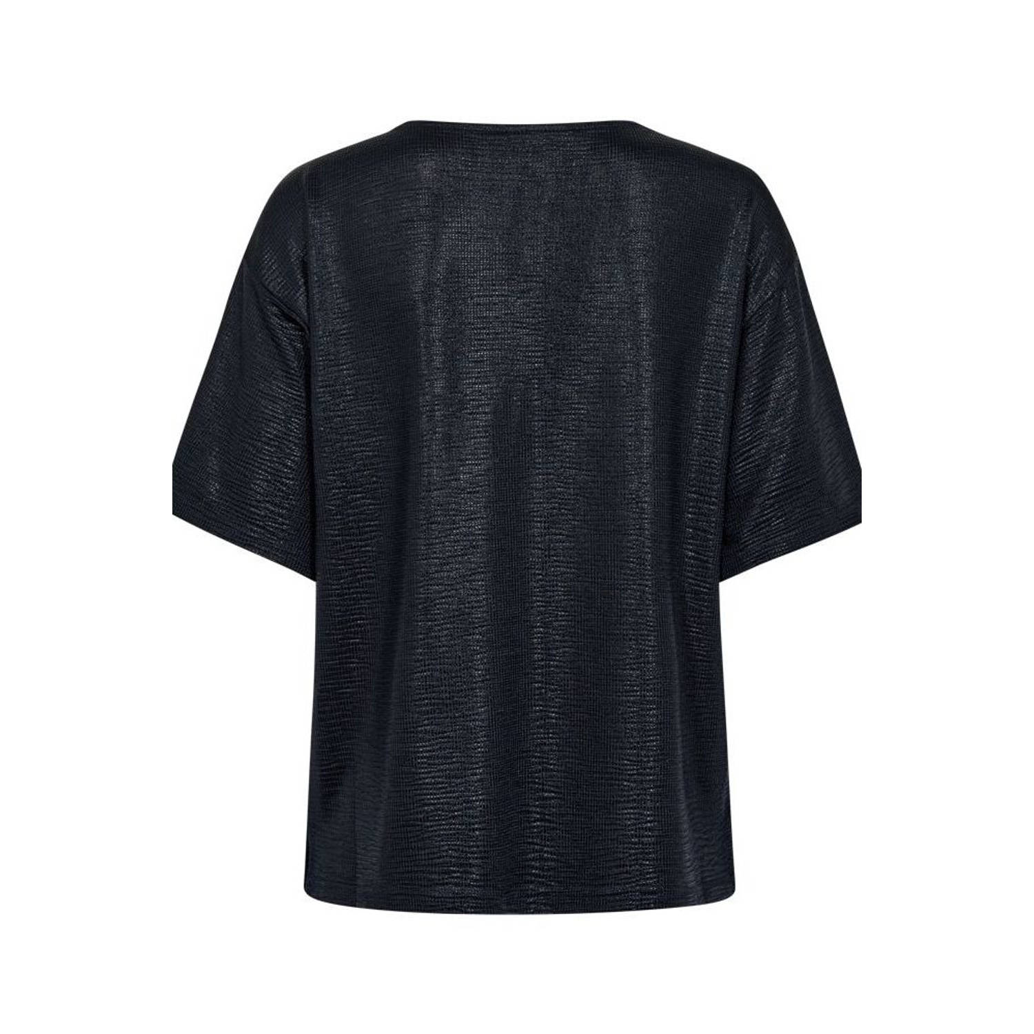 FREEQUENT glitter top marine