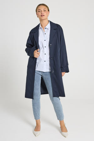 trenchcoat donkerblauw