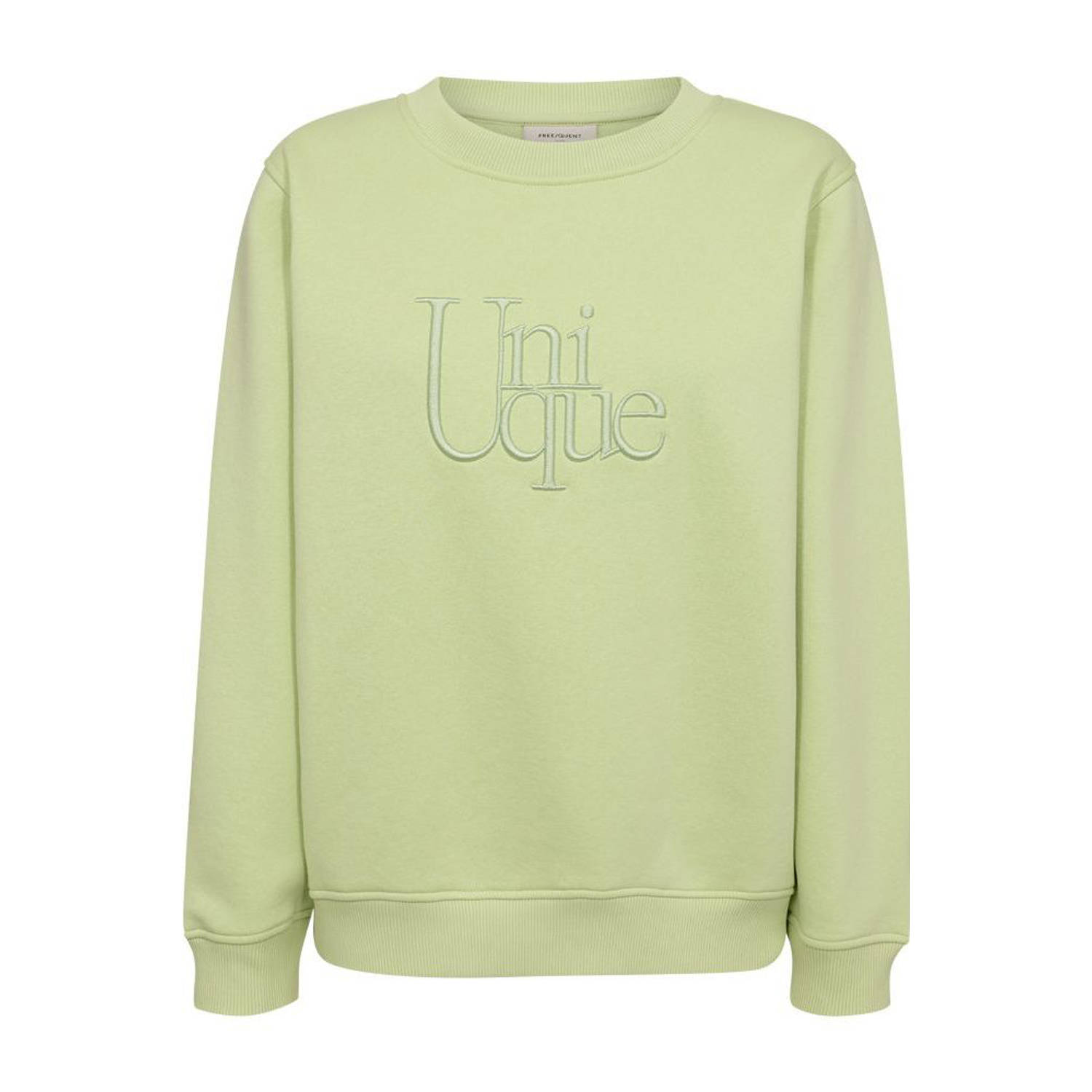 FREEQUENT sweater limegroen