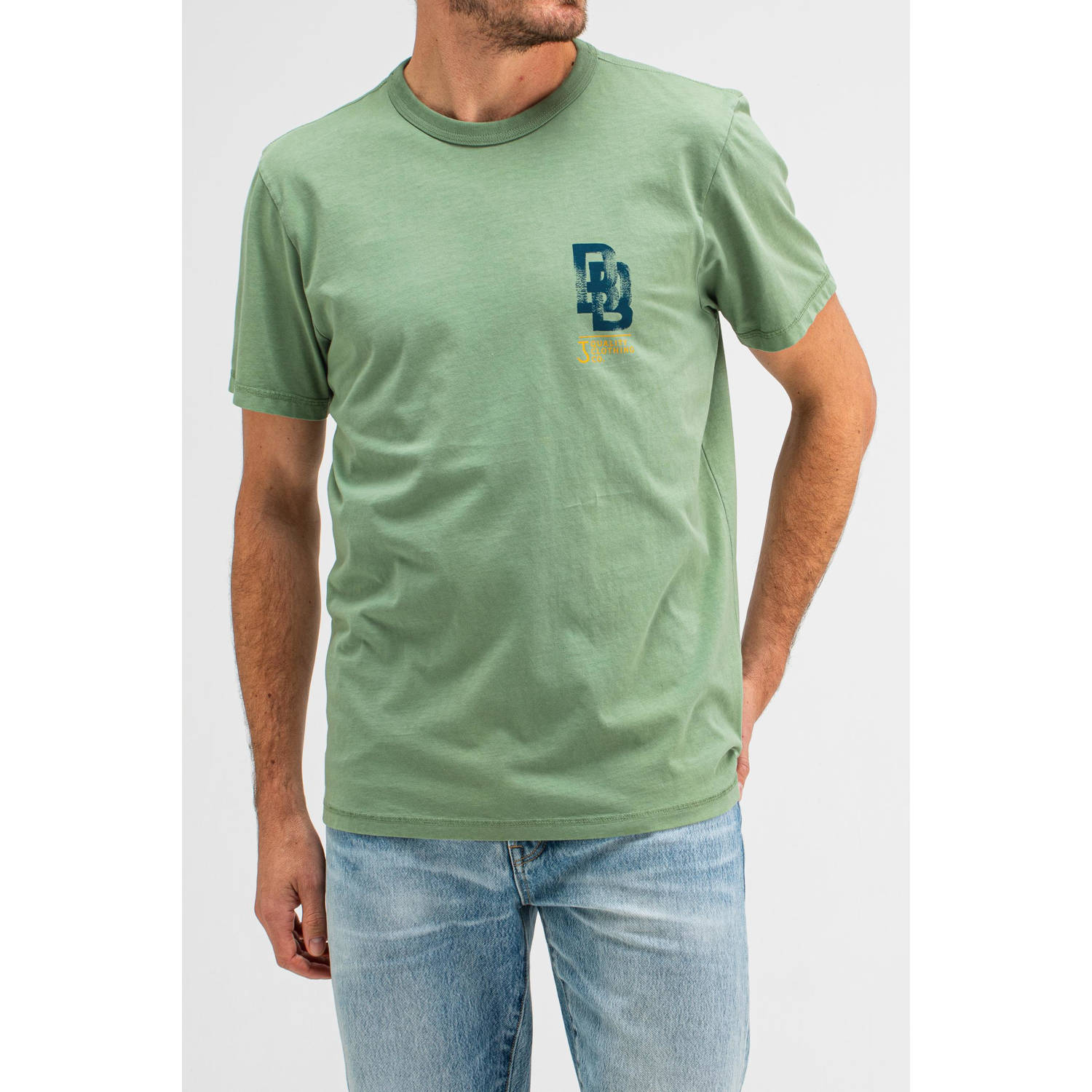 Butcher of Blue T-shirt lichtgroen