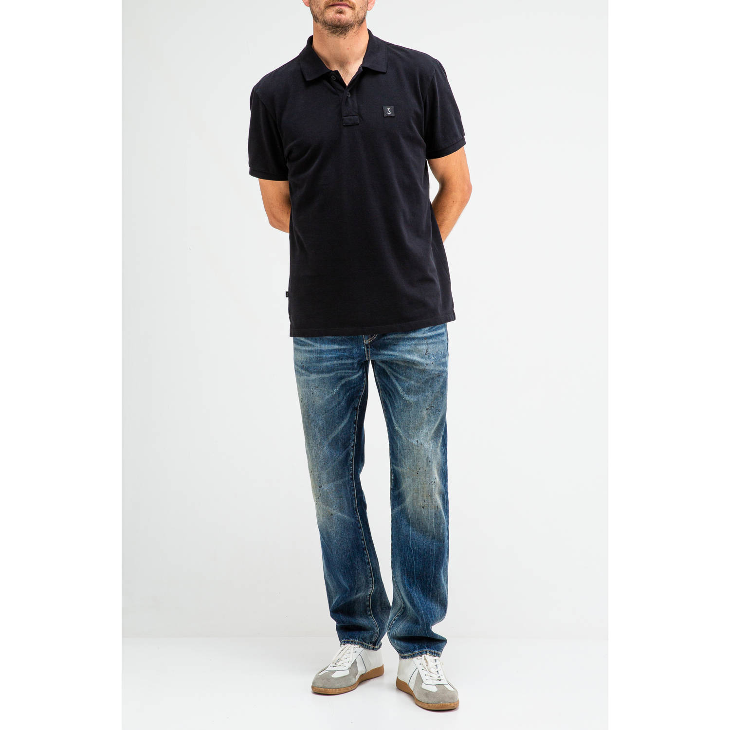 Butcher of Blue polo zwart