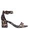 Sacha sandalettes met panterprint beige/bruin