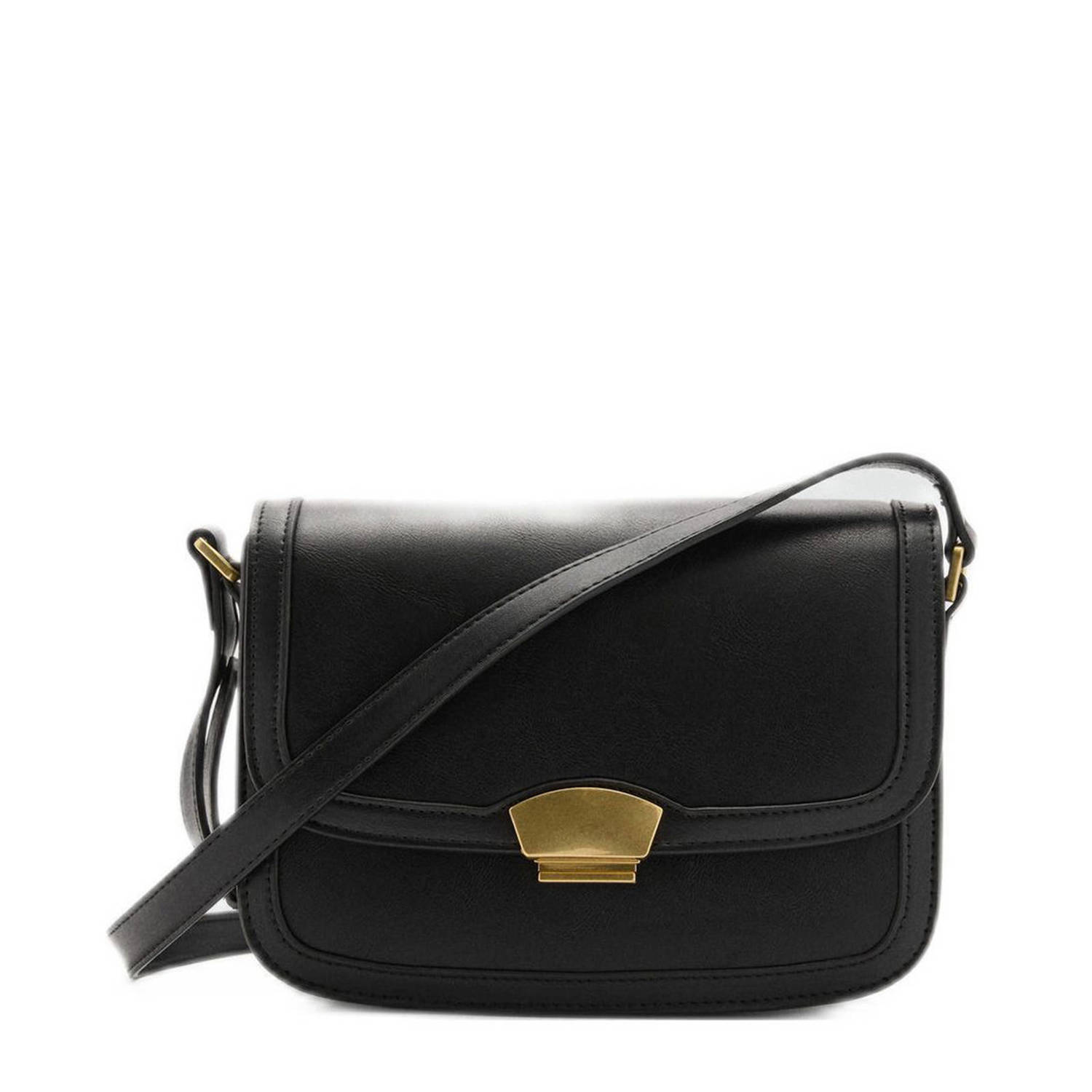 Mango crossbody tas zwart