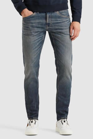 XV DENIM slim fit jeans blauw
