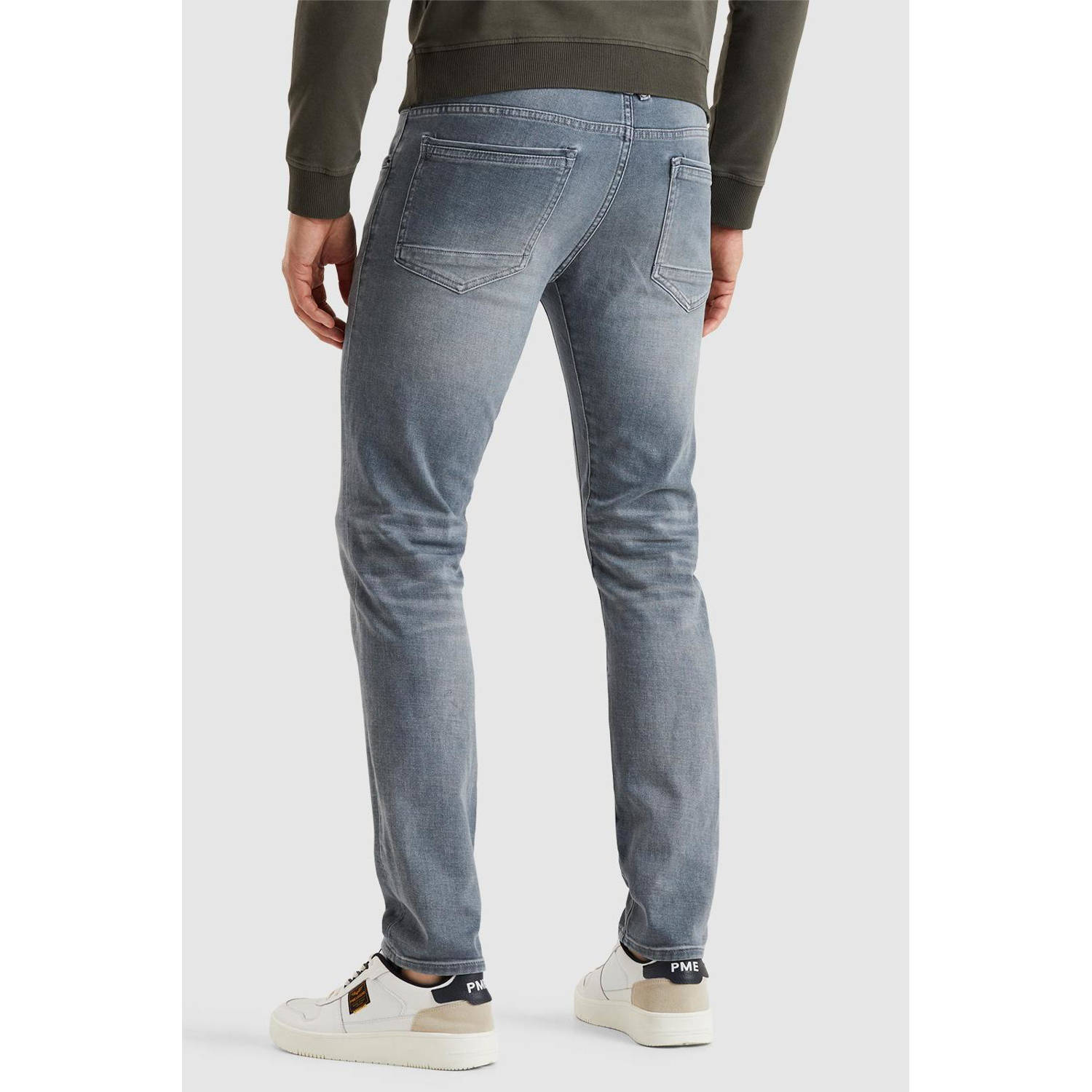 PME Legend TAILWHEEL slim fit jeans lichtgrijs