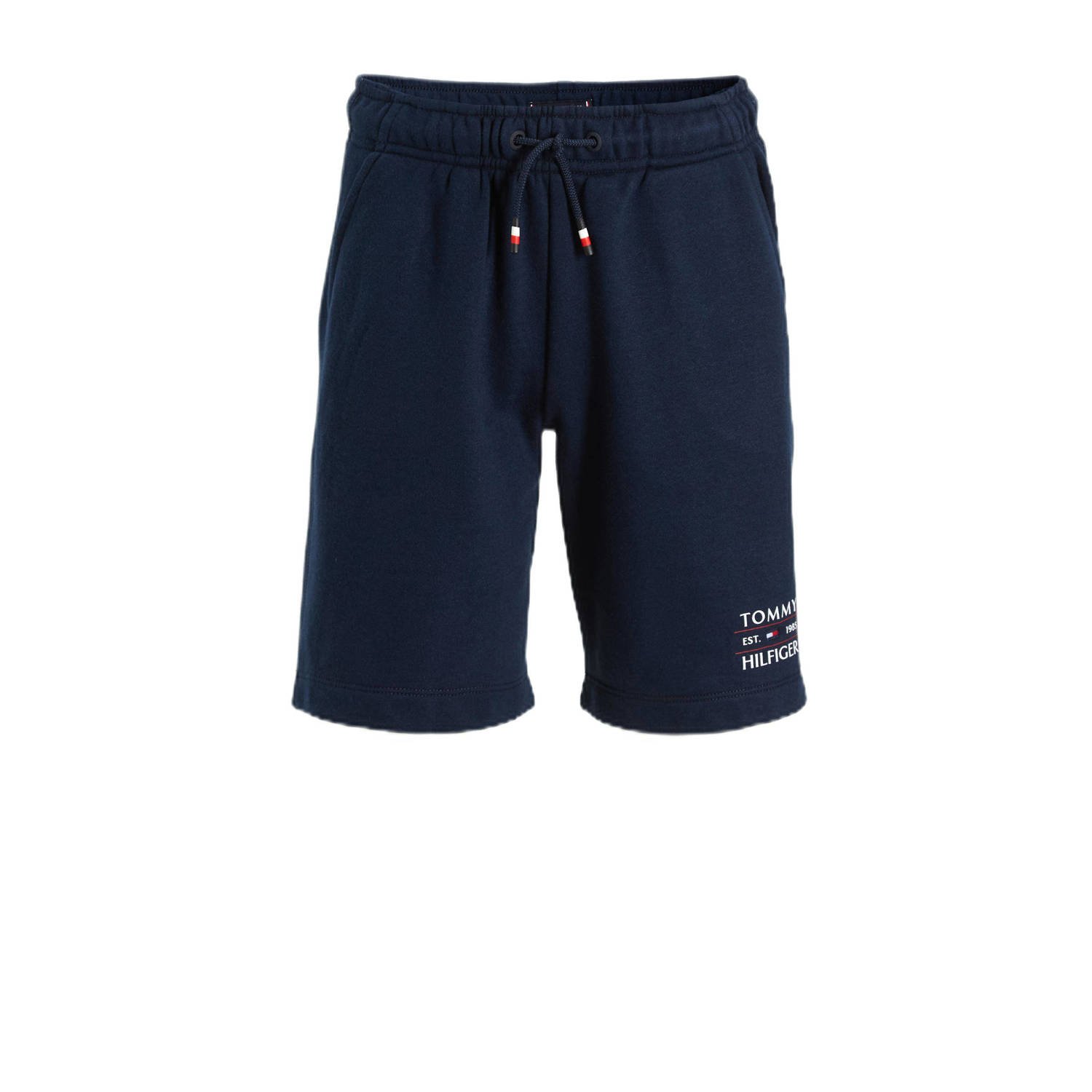 TOMMY HILFIGER Jongens Broeken Tommy Flag Hilfiger Sweatshort Donkerblauw