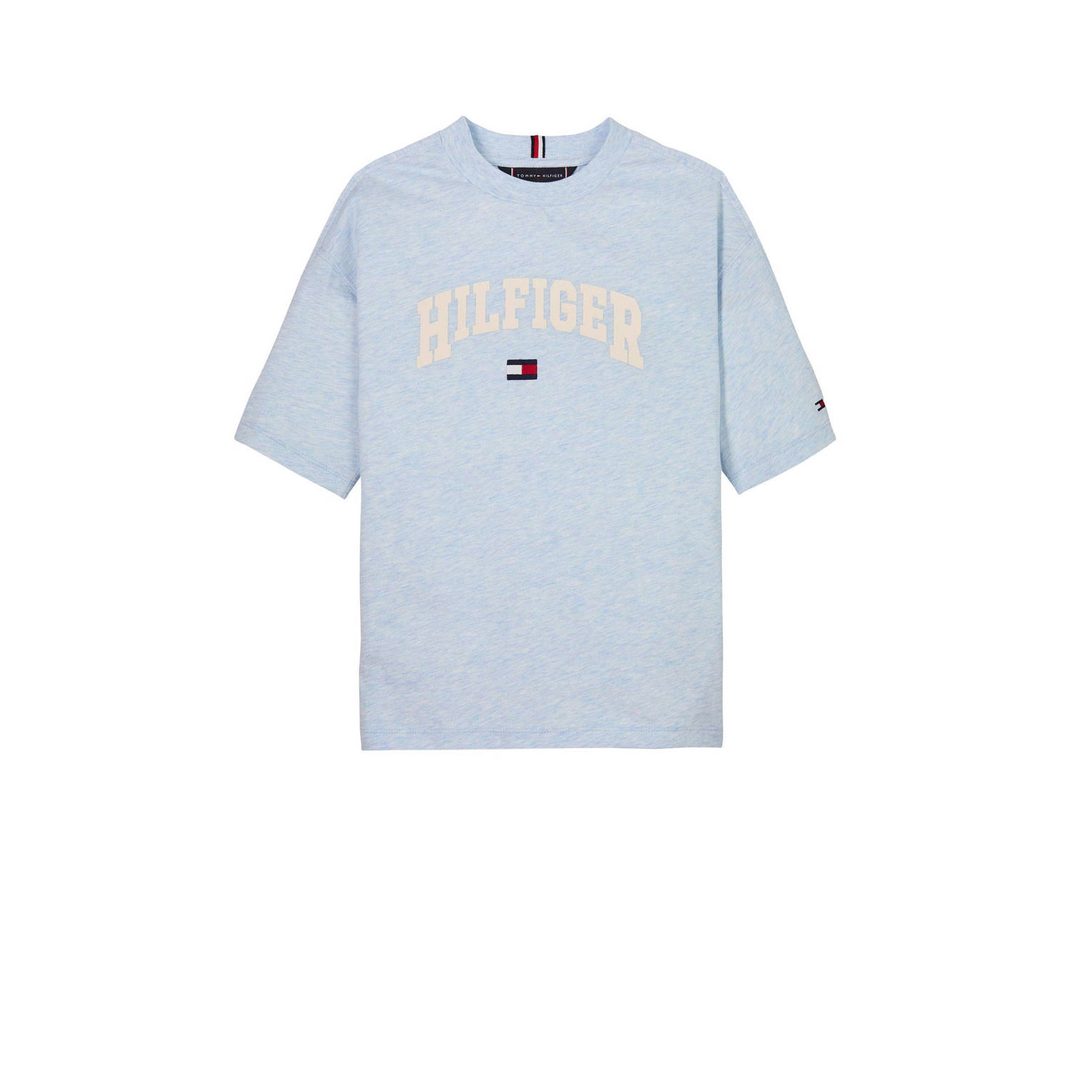 Tommy Hilfiger Teens T-shirt met labelstitching model 'VARSITY'