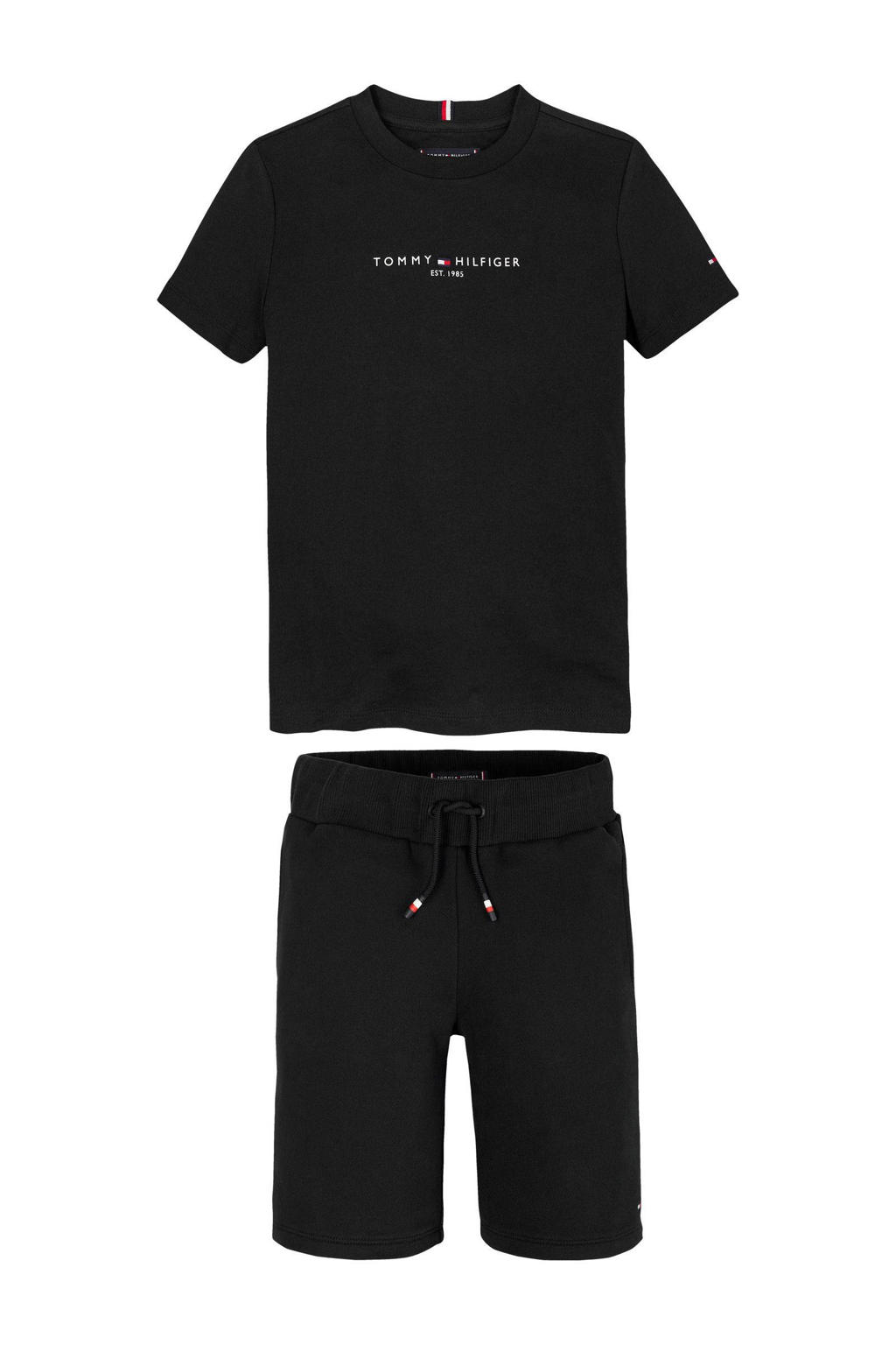Tommy Hilfiger shirt + broek zwart