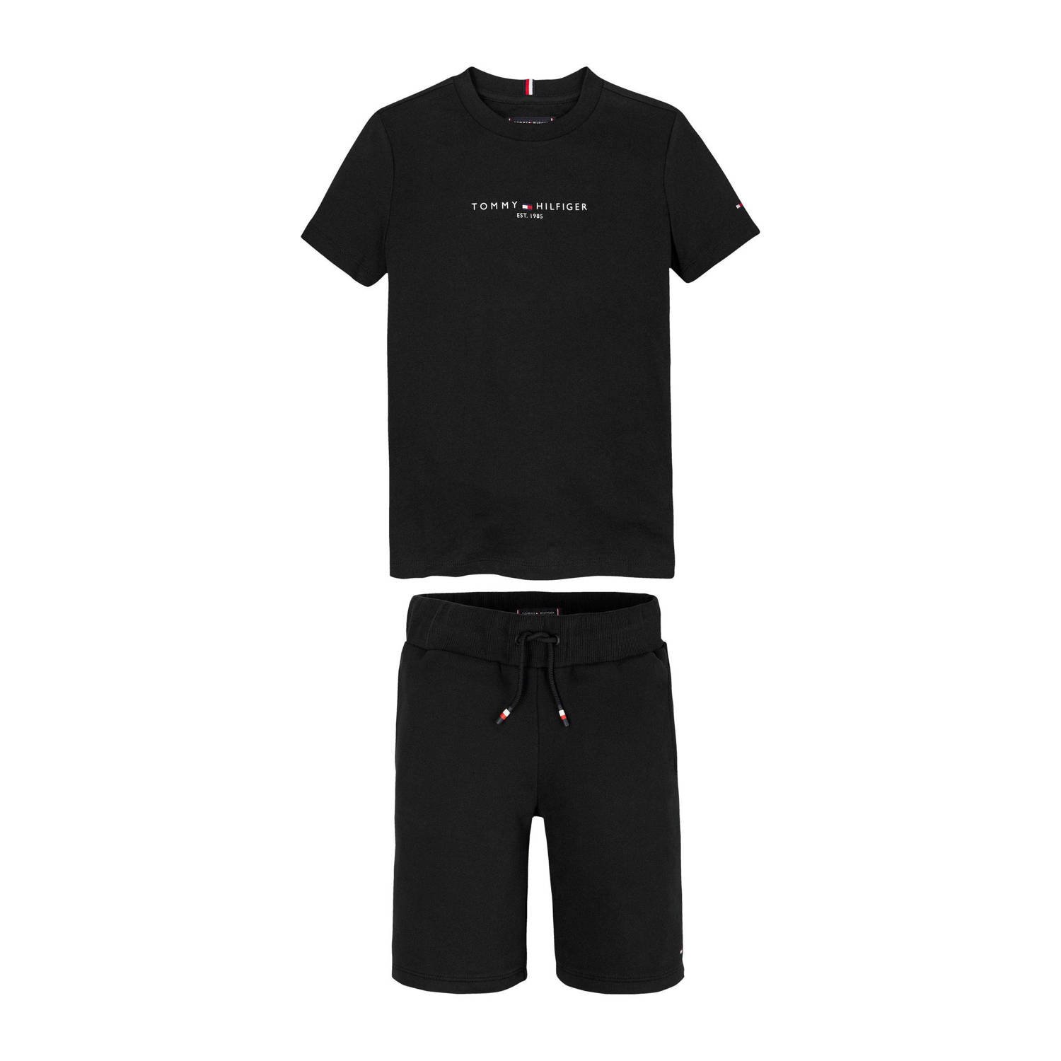 Tommy Hilfiger T-shirt short met een logo-opschrift (set 2-delig 2 stuks)