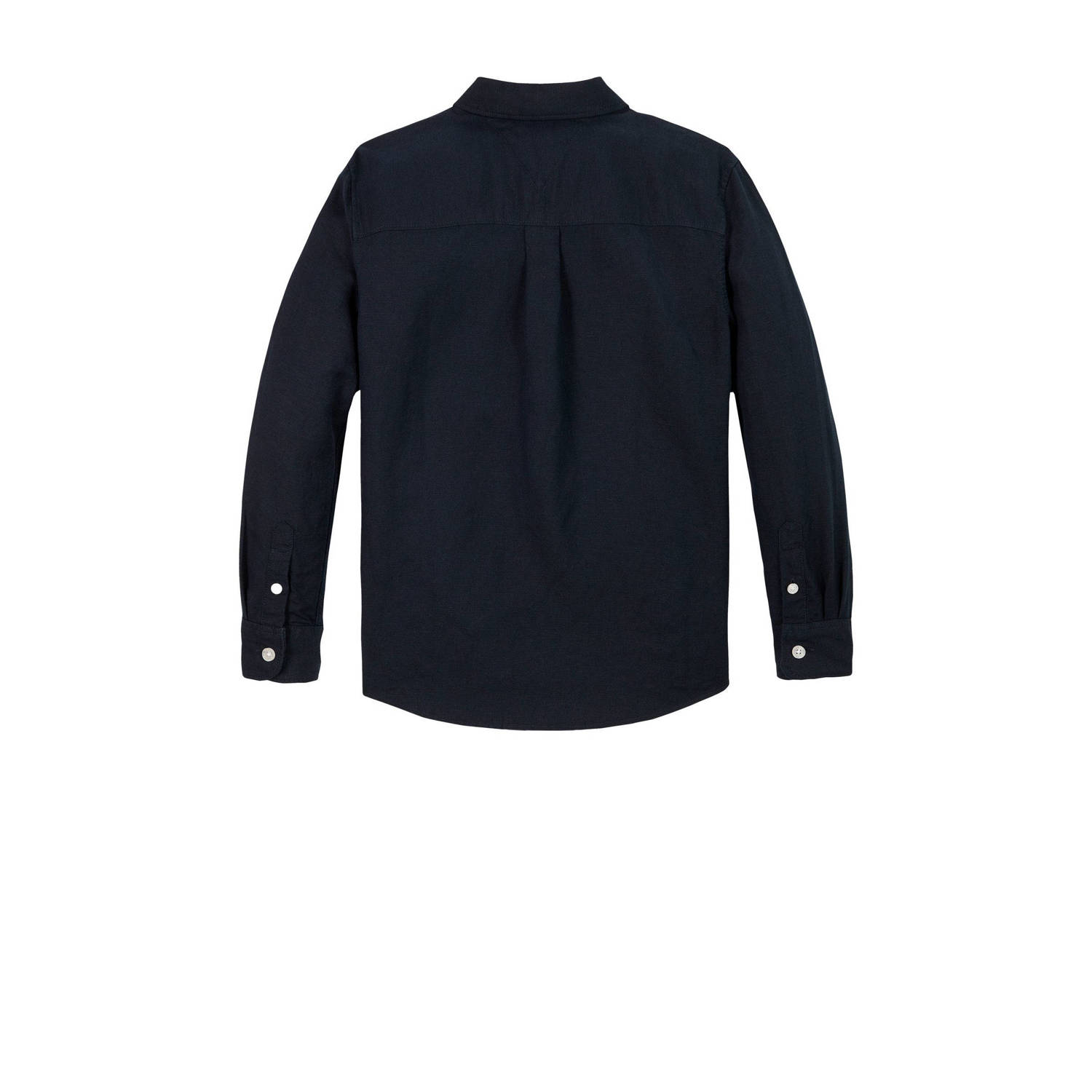 Tommy Hilfiger linnen longsleeve marine
