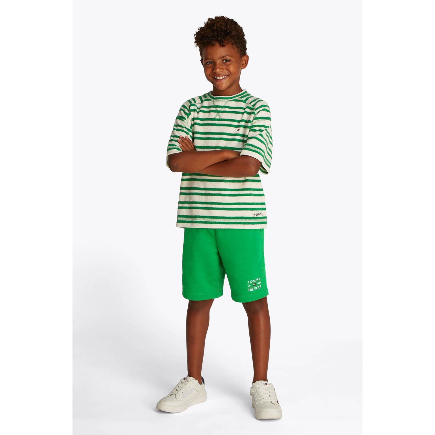 Tommy Hilfiger sweatshort groen