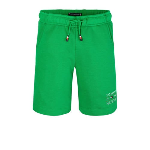 Tommy Hilfiger sweatshort groen afbeelding