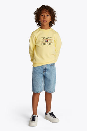 denim short light blue denim