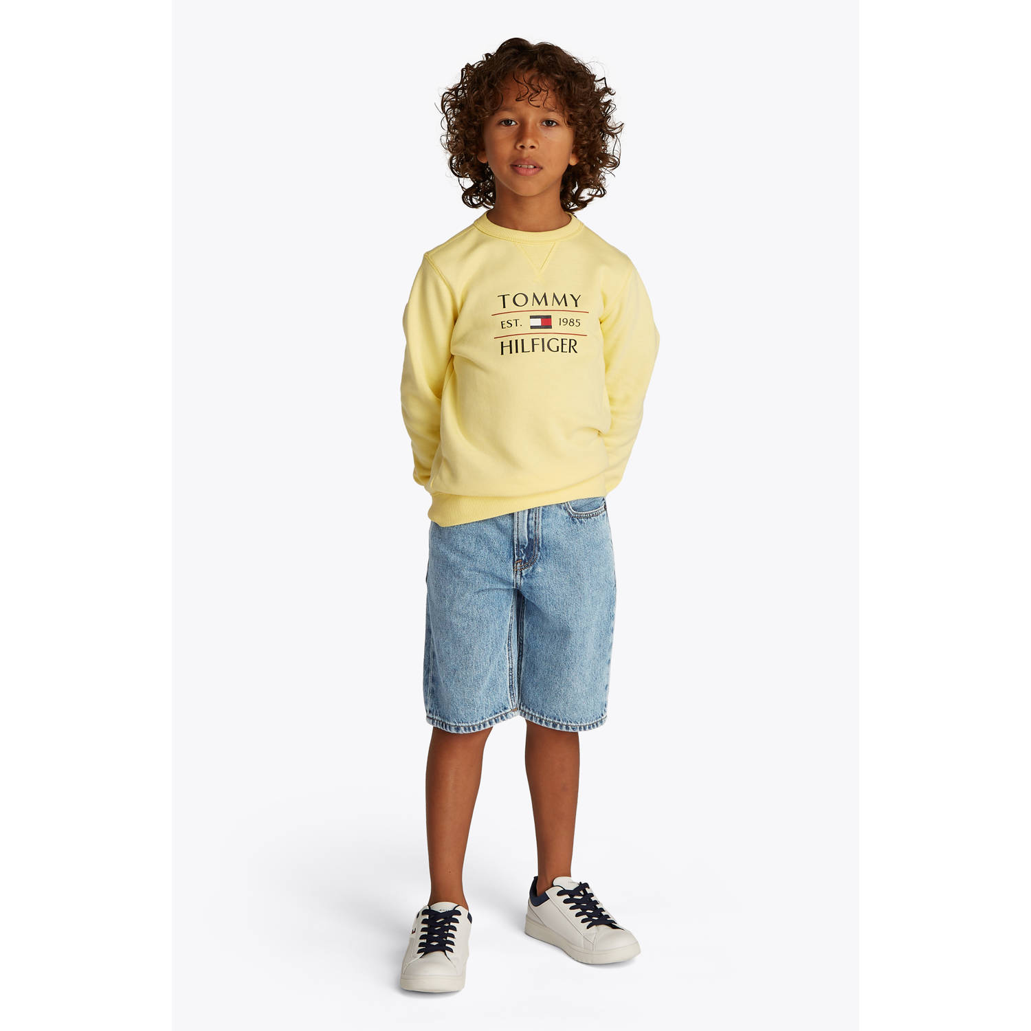Tommy Hilfiger denim short light blue denim