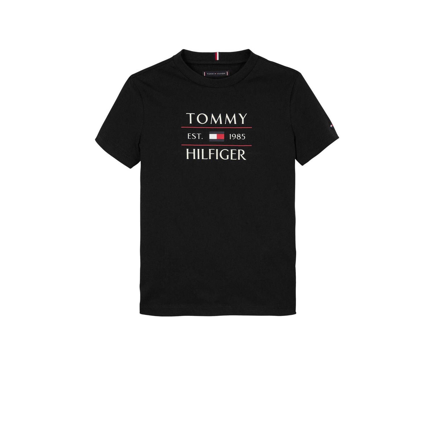 Tommy Hilfiger Logo T-Shirt Junior Black